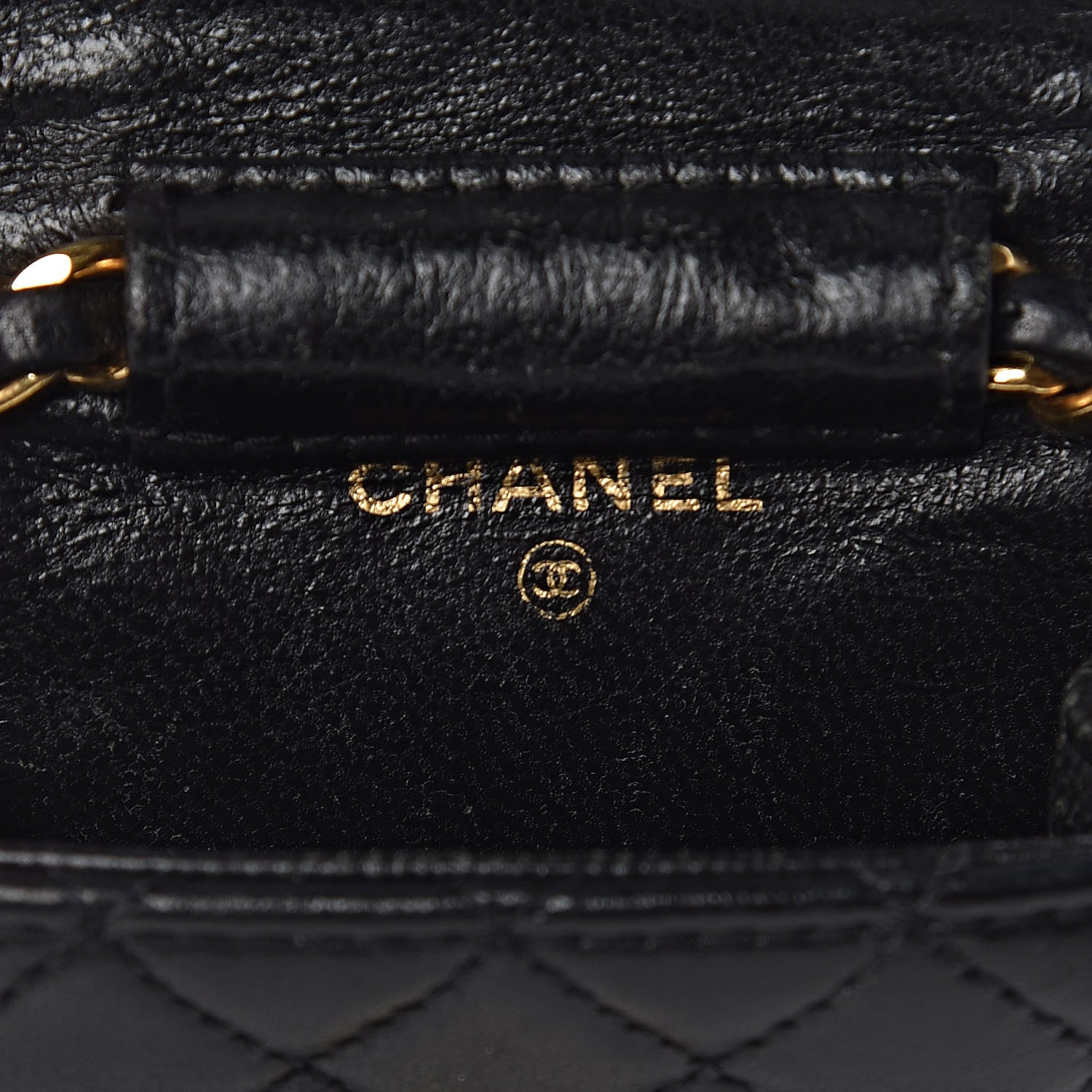 Chanel Lambskin Quilted Micro Mini Flap Black 6 of 9