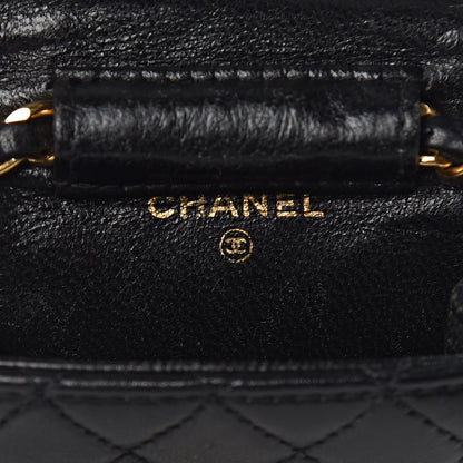 Chanel Lambskin Quilted Micro Mini Flap Black 6 of 9