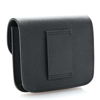 Hermes Epsom Constance Slim Wallet Black 4 of 10