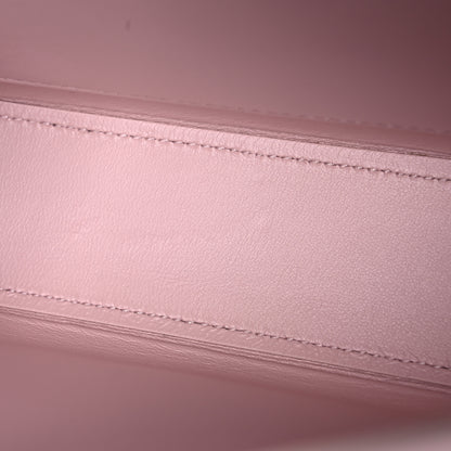 Versace Calfskin Medium Greca Goddess Shoulder Bag Pale Pink 10 of 10