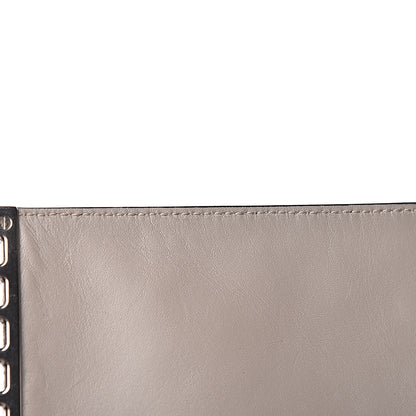 Proenza Schouler Ostrich Calfskin Suede PS Elliot Ciclo Pulver Ivory Black 9 of 26
