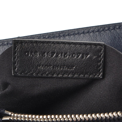 Saint Laurent Calfskin Y Quilted Monogram Medium Loulou Chain Satchel Medium Blue 8 of 8
