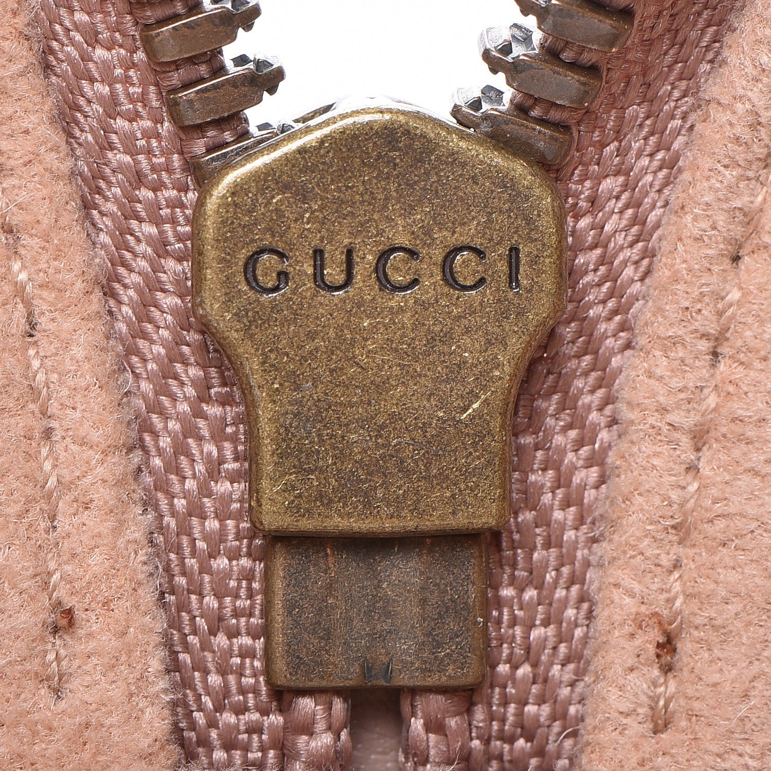 Gucci Calfskin Matelasse Small GG Marmont Chain Shoulder Bag Taupe 17 of 17
