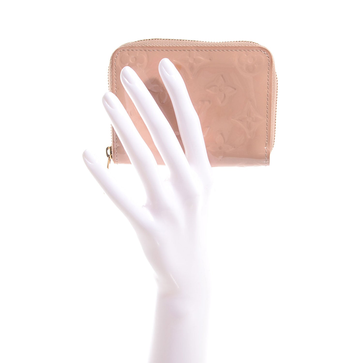 Louis Vuitton Vernis Zippy Coin Purse Rose Florentin 2 of 7
