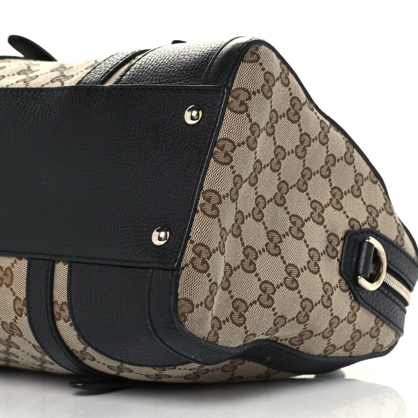 Monogram Cellarius Calfskin Large Boston Beige Ebony Black