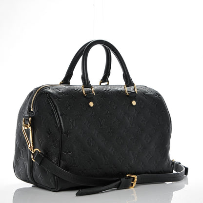 Louis Vuitton Empreinte Speedy Bandouliere 30 Black 3 of 7