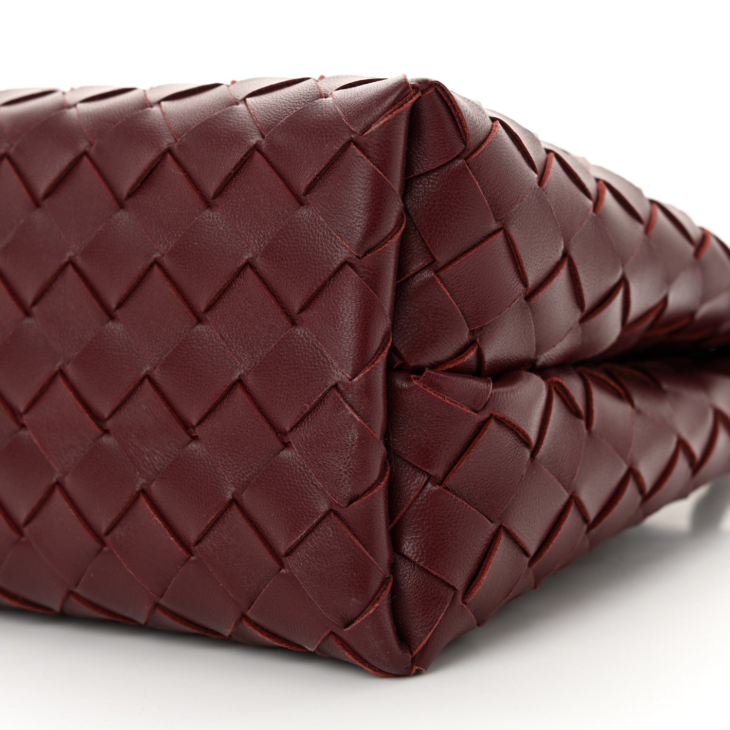 Bottega Veneta Nappa Intrecciato Small Andiamo Shoulder Bag Barolo 9 of 10