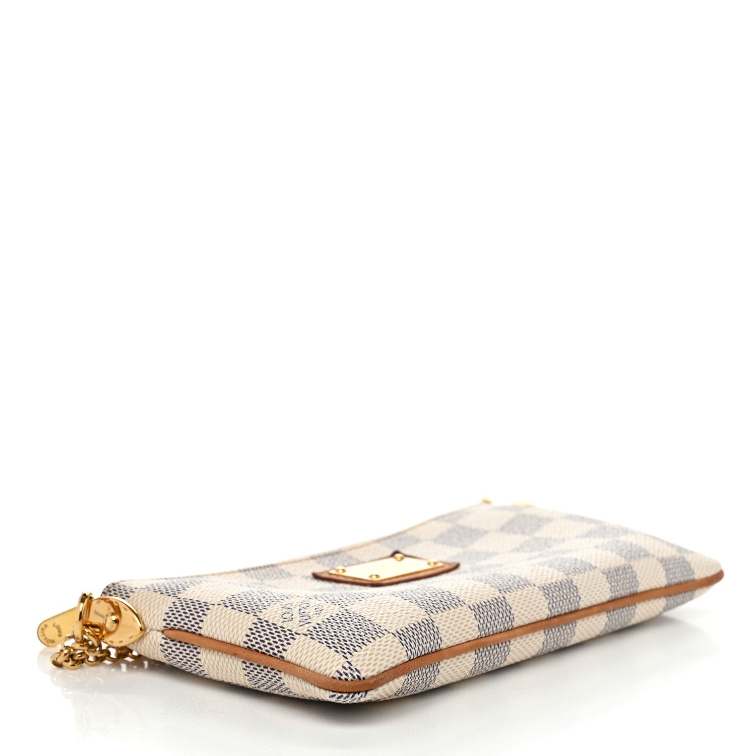 Louis Vuitton Damier Azur Pochette Milla MM 4 of 8