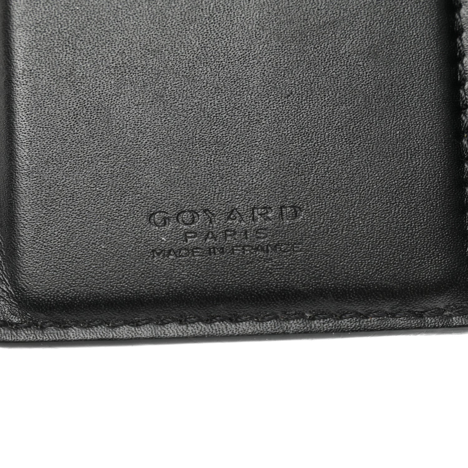Goyard Goyardine Saint Pierre Card Holder Black 6 of 8