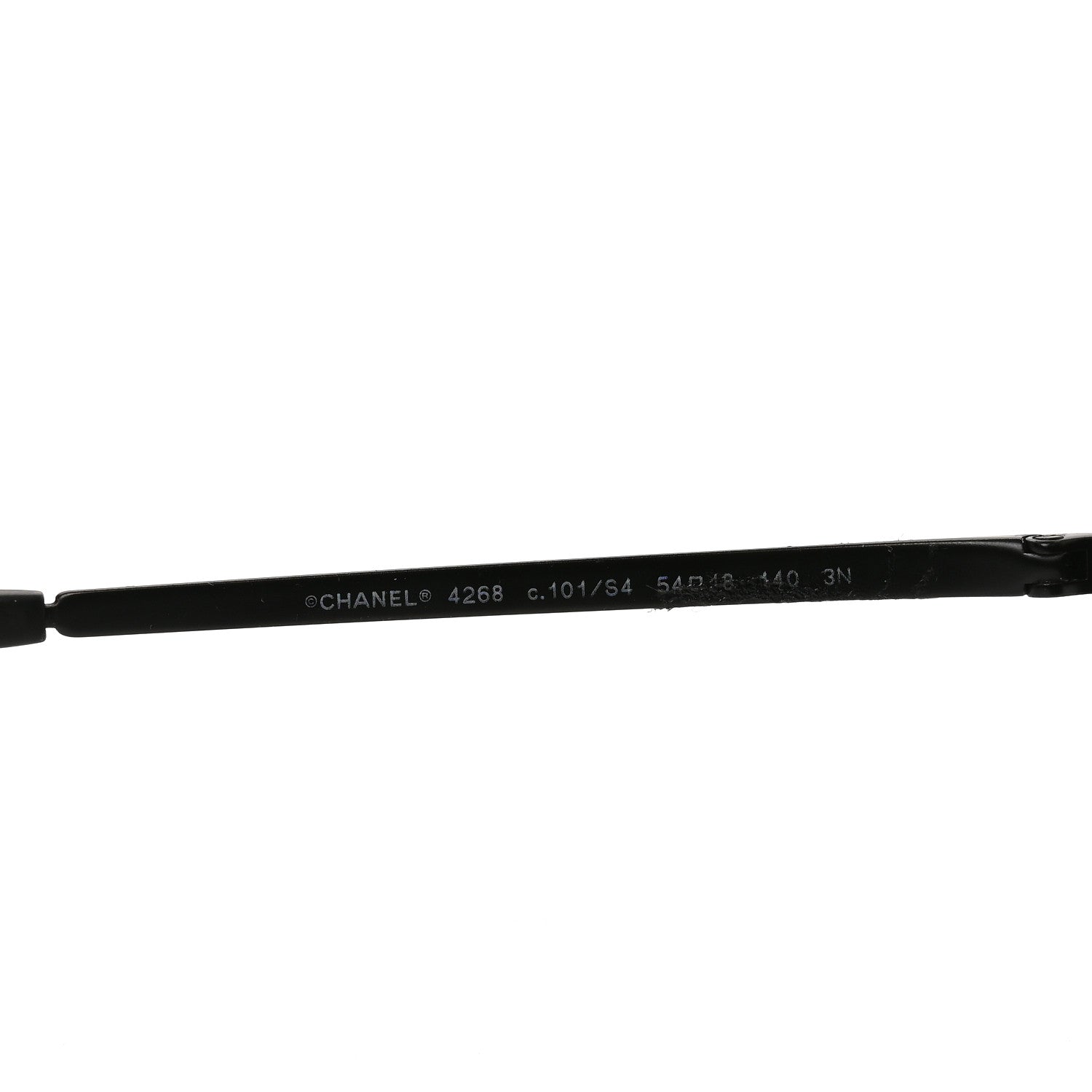 Chanel Metal Round Sunglasses 4268 Black 6 of 7