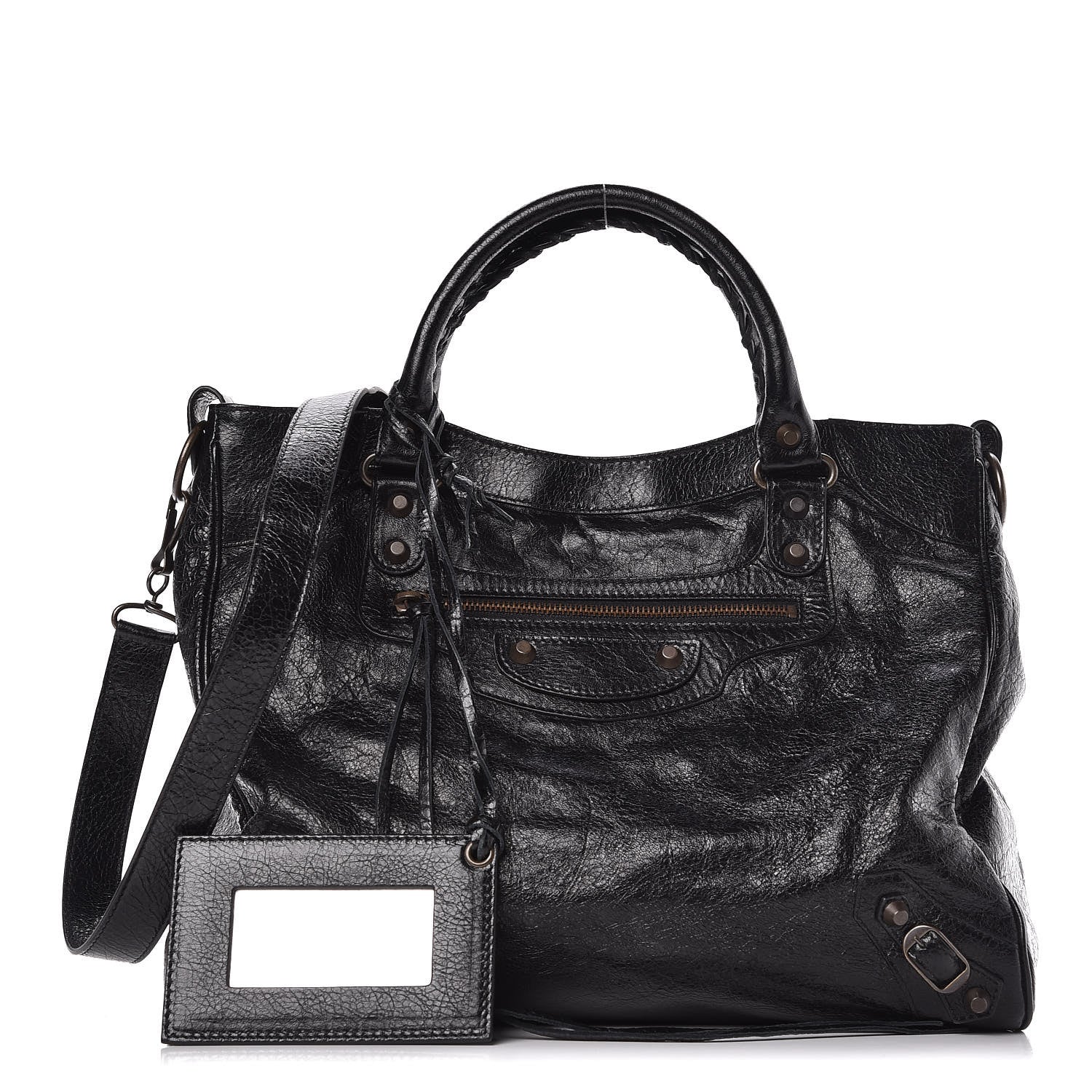 Balenciaga Agneau Classic Hardware Velo Black 1 of 10