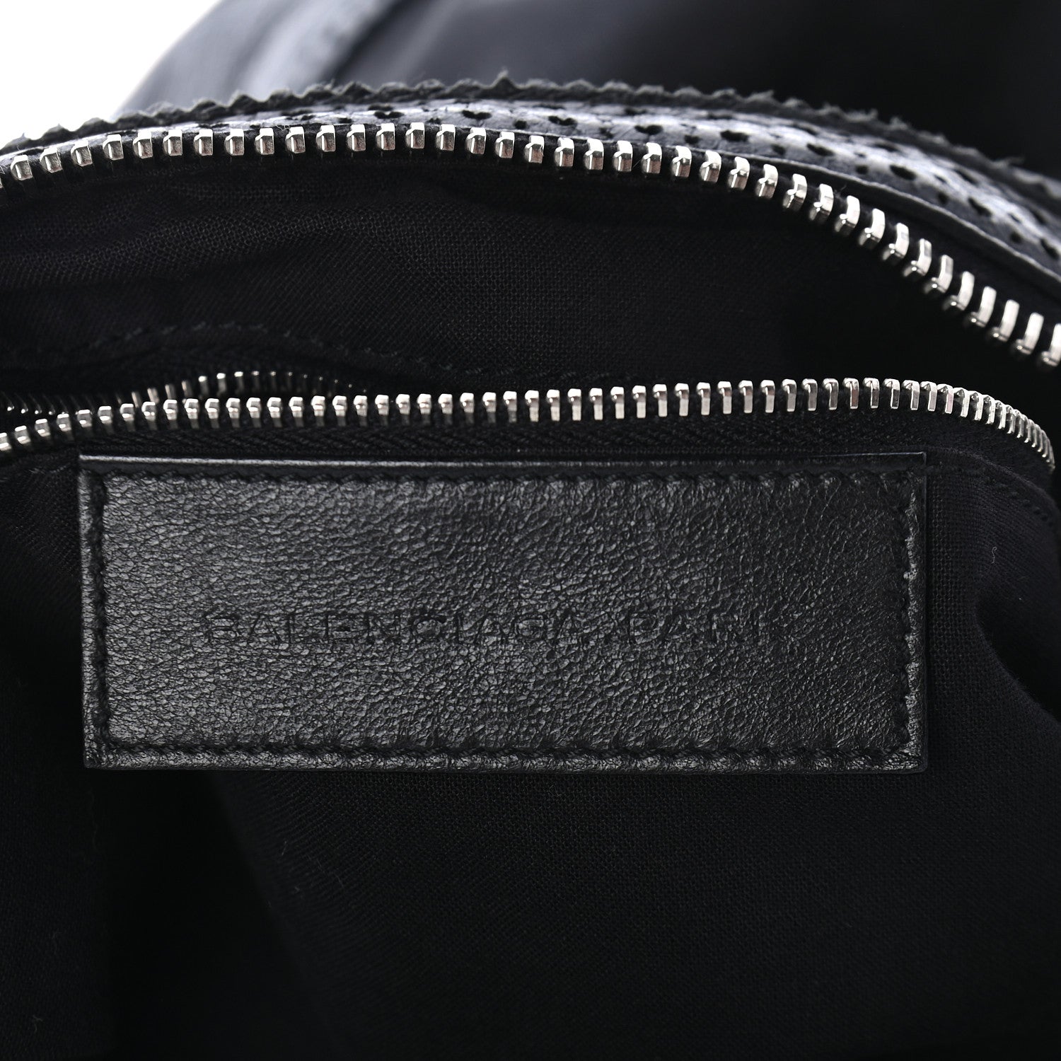 Balenciaga Jersey Giant Brogues Hardware Day Hobo Black 5 of 8