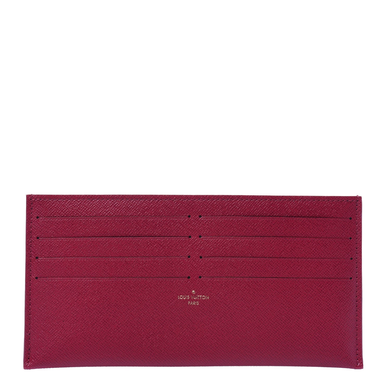 Louis Vuitton Calfskin Felicie Card Holder Insert Fuchsia 1 of 6