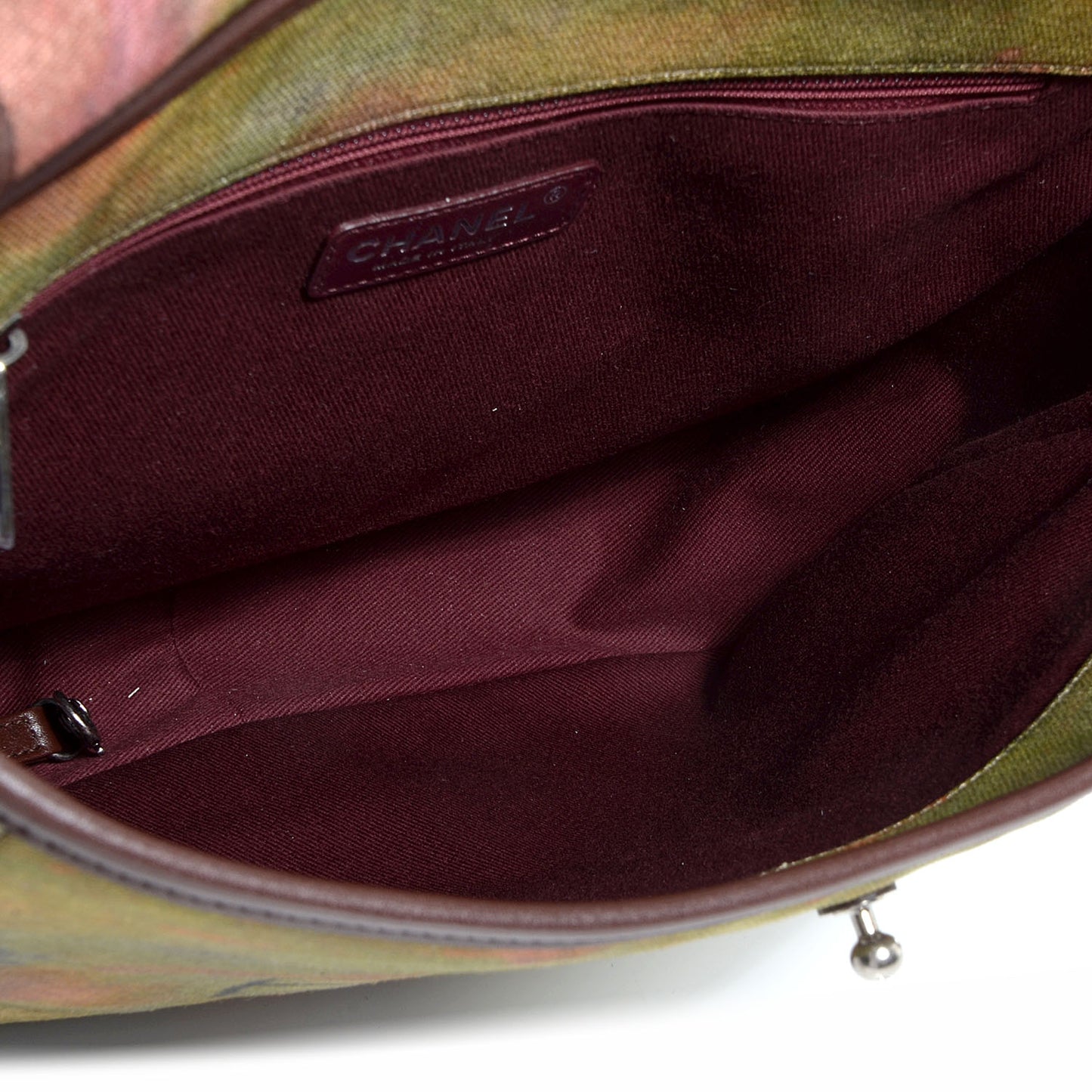 Washed Toile Graffiti On The Pavements Messenger Khaki Multicolor