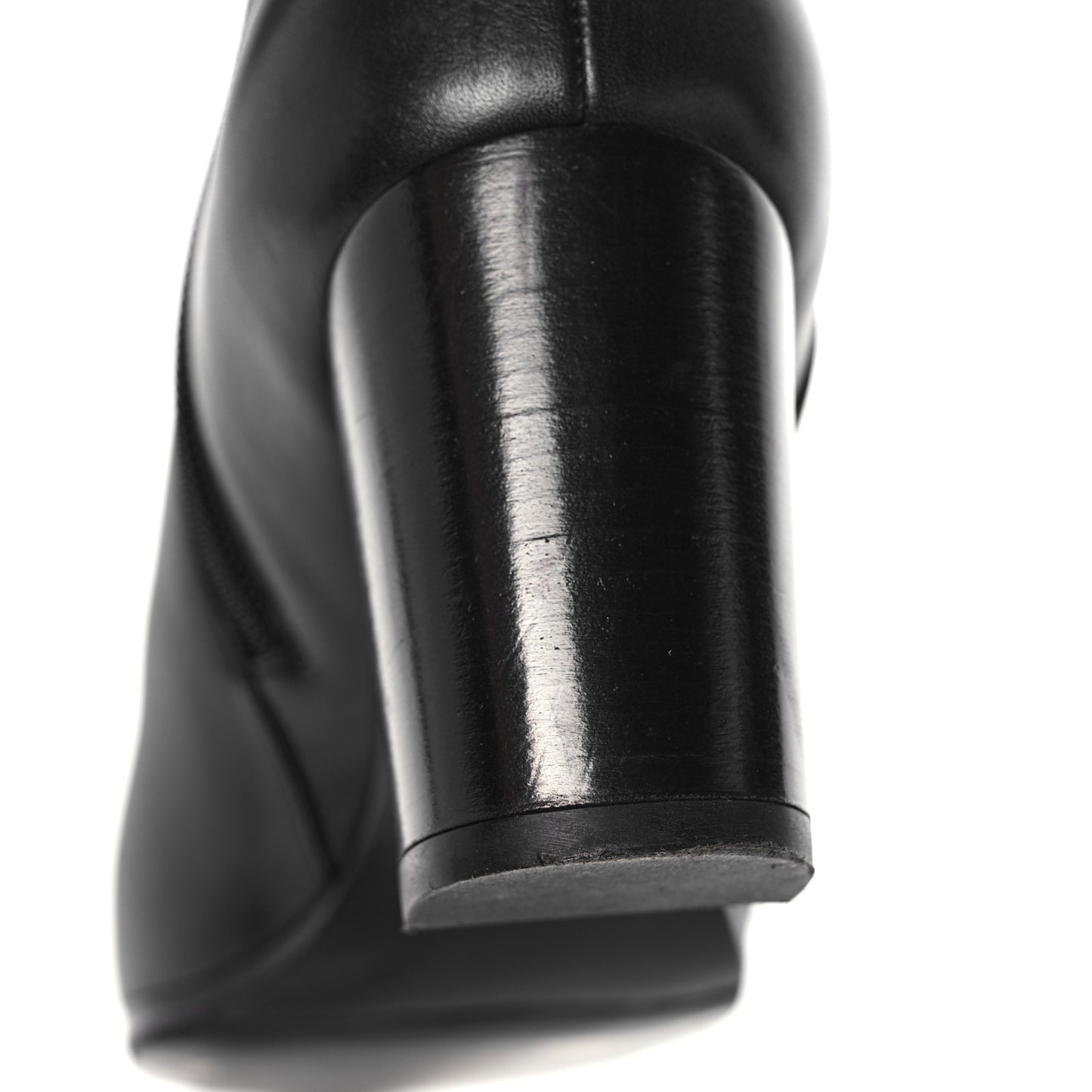 Calfskin Saint Germain Ankle Boots 38.5 Black