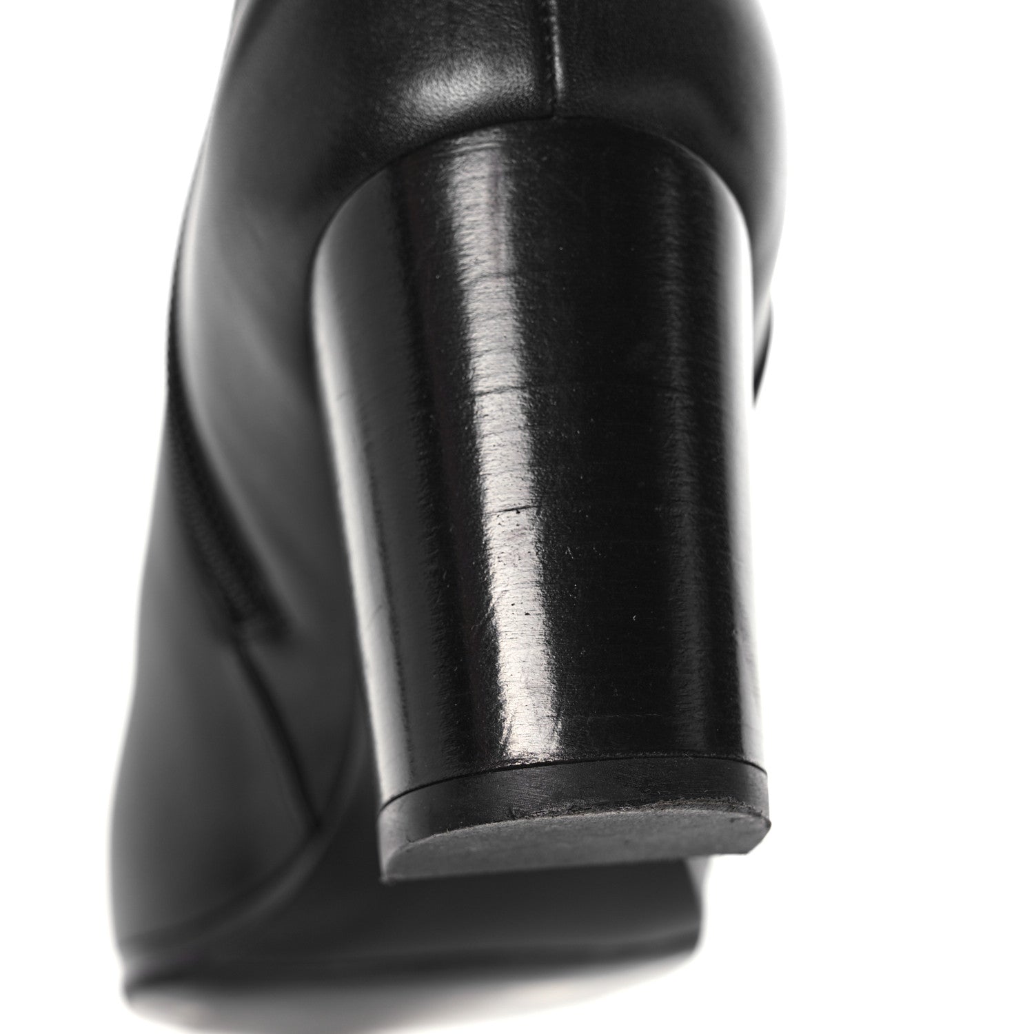 Hermes Calfskin Saint Germain Ankle Boots 38.5 Black 9 of 17