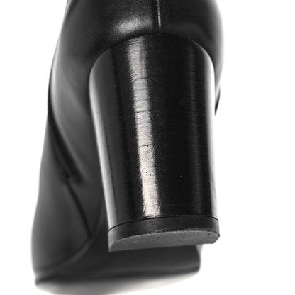 Hermes Calfskin Saint Germain Ankle Boots 38.5 Black 9 of 17