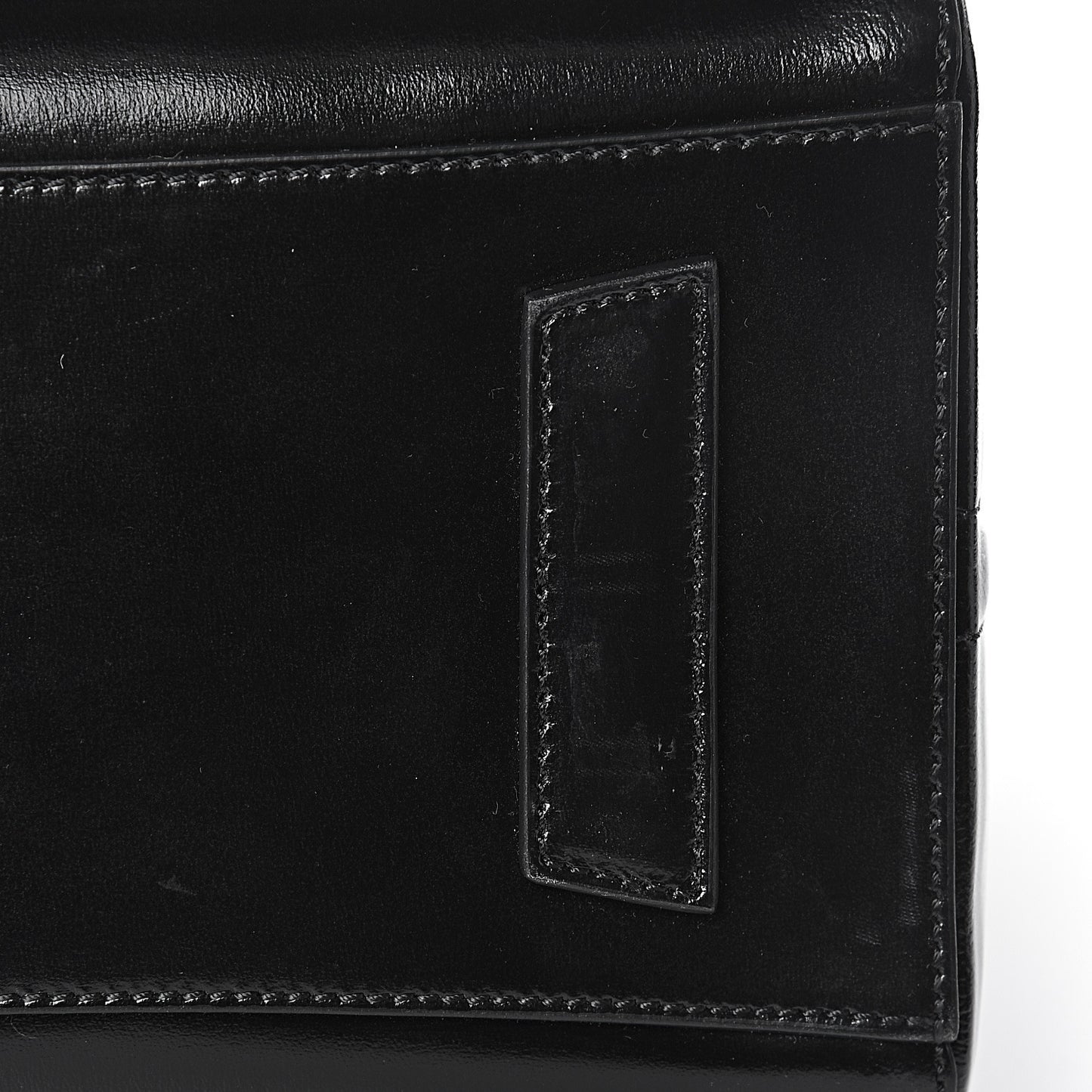 Shiny Lord Calfskin Small Antigona Black