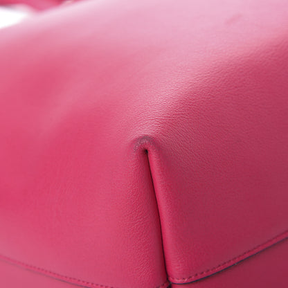 Saint Laurent Calfskin Large Shopping Tote Fuchsia 12 of 16