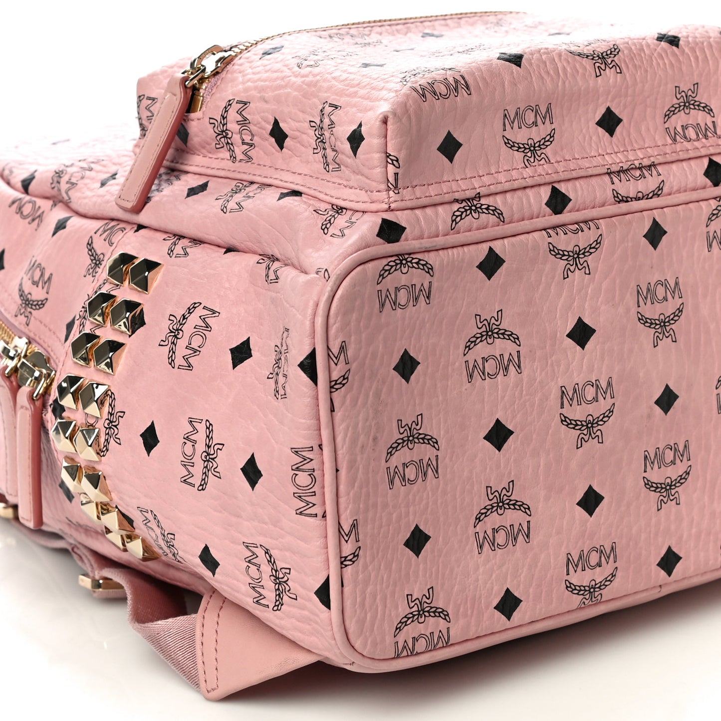 Visetos Small Side Stud Stark Backpack Soft Pink