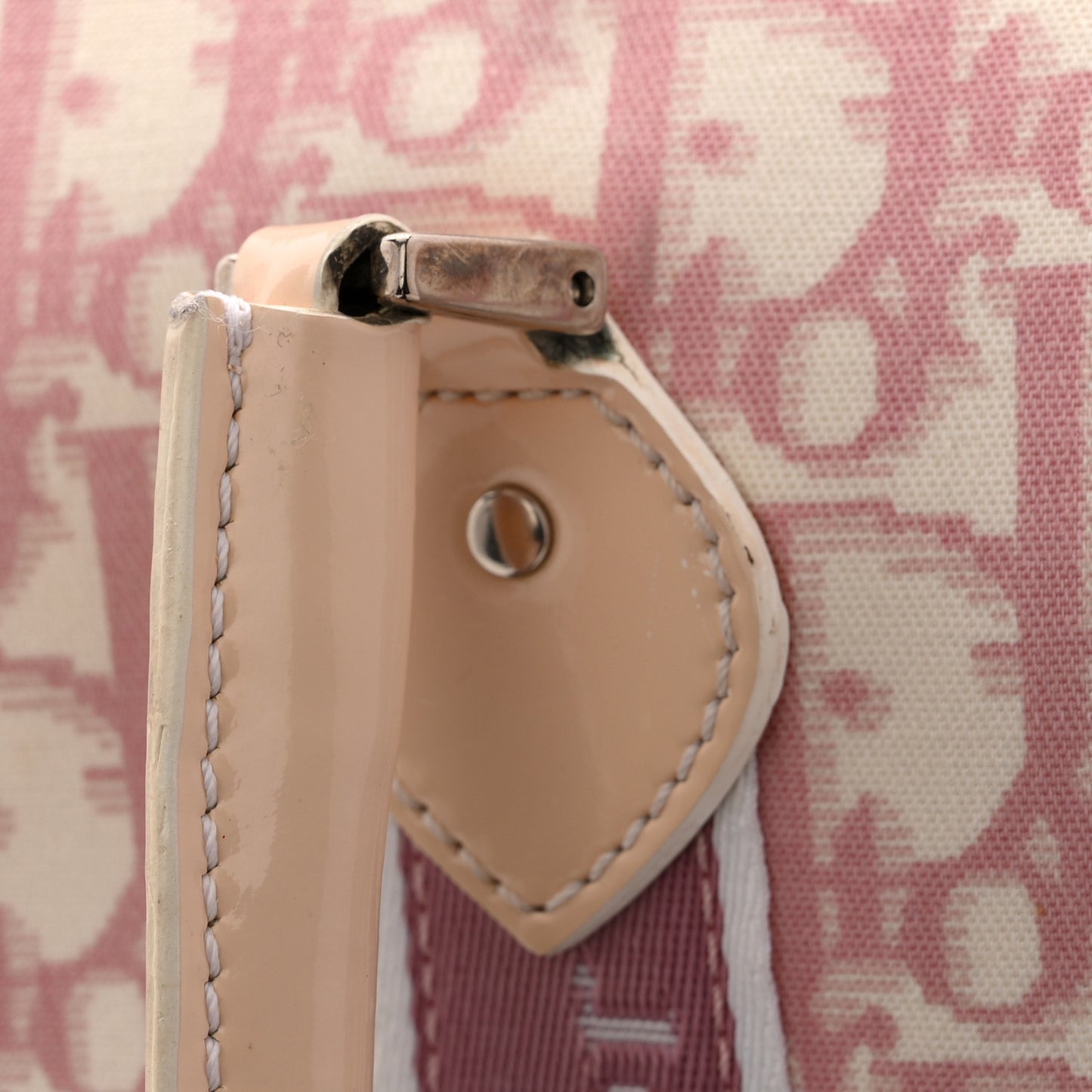 Monogram Girly Boston Pink Pink