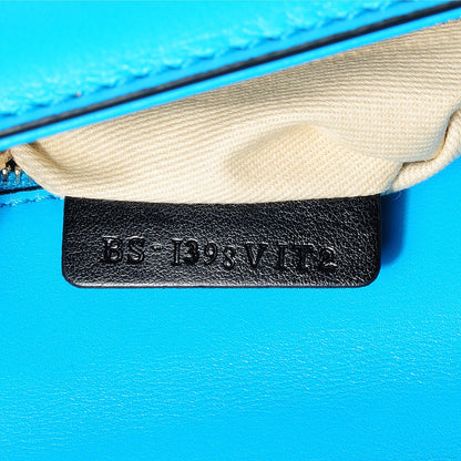 Valentino Garavani Vitello Medium Glam Lock Rockstud Flap Parrot 7 of 8