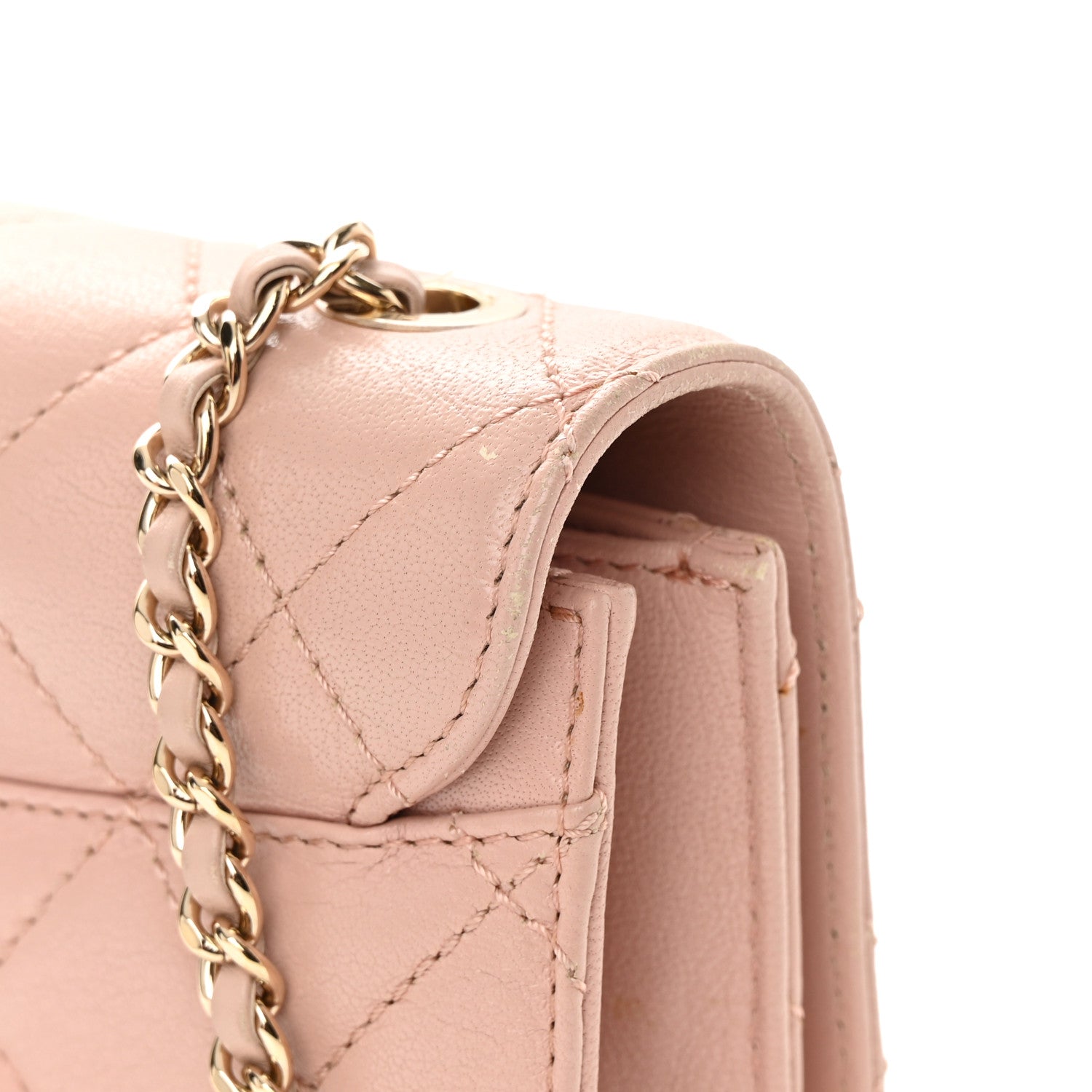 Chanel Sheepskin Quilted Mini Beauty Lock Flap Pink 15 of 18