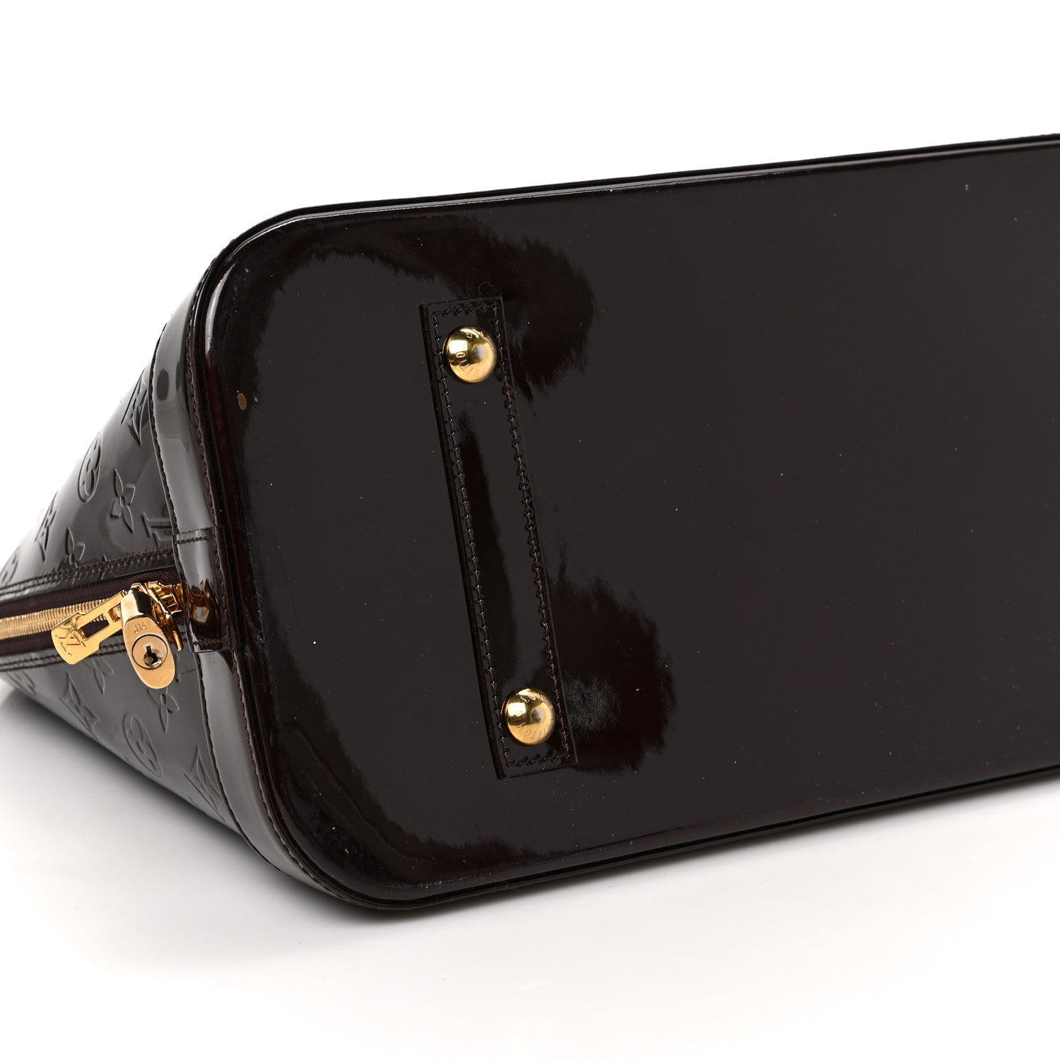Louis Vuitton Vernis Alma GM Amarante 7 of 8