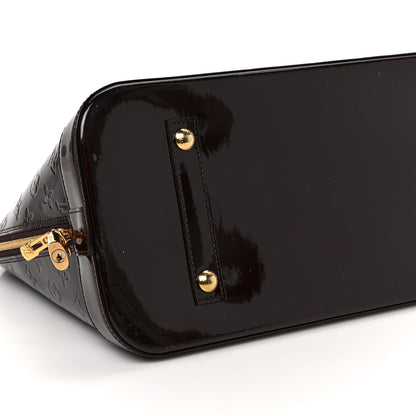 Louis Vuitton Vernis Alma GM Amarante 7 of 8