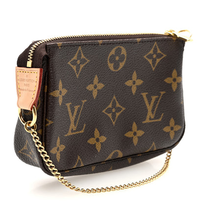 Louis Vuitton Monogram V Saint Tropez Mini Pochette Accessories Rose Ballerine 3 of 8