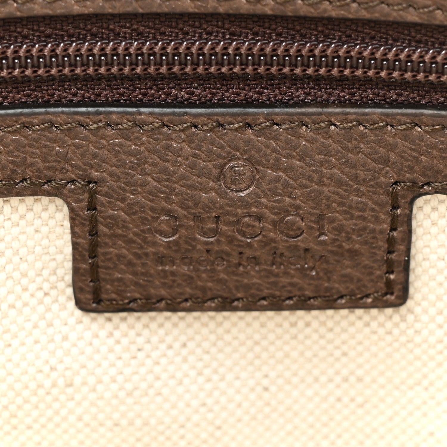 Gucci GG Supreme Monogram Web Ophidia GG Toiletry Case Beige New Acero 7 of 14