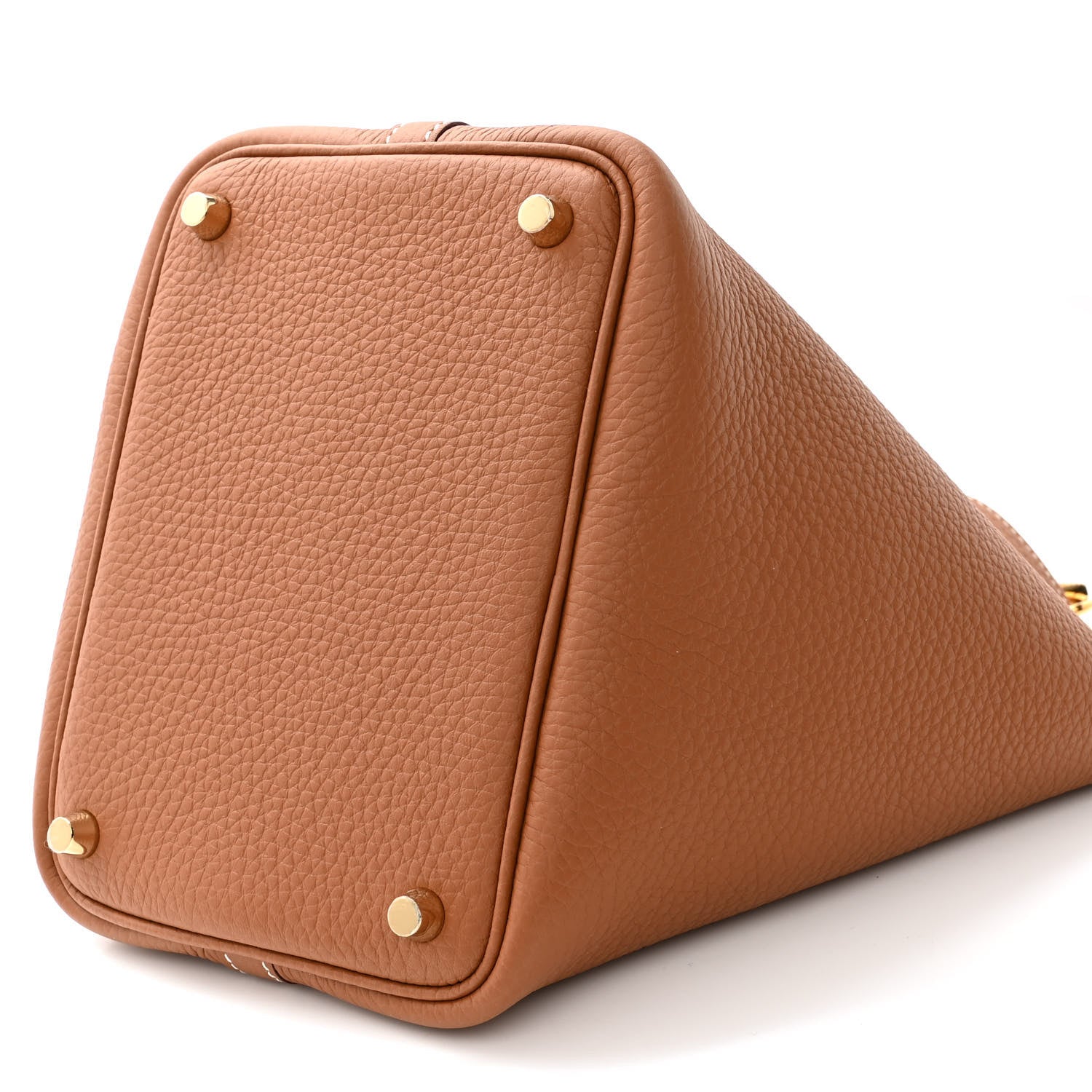 Hermes Taurillon Clemence Picotin Lock 18 PM Gold 10 of 11