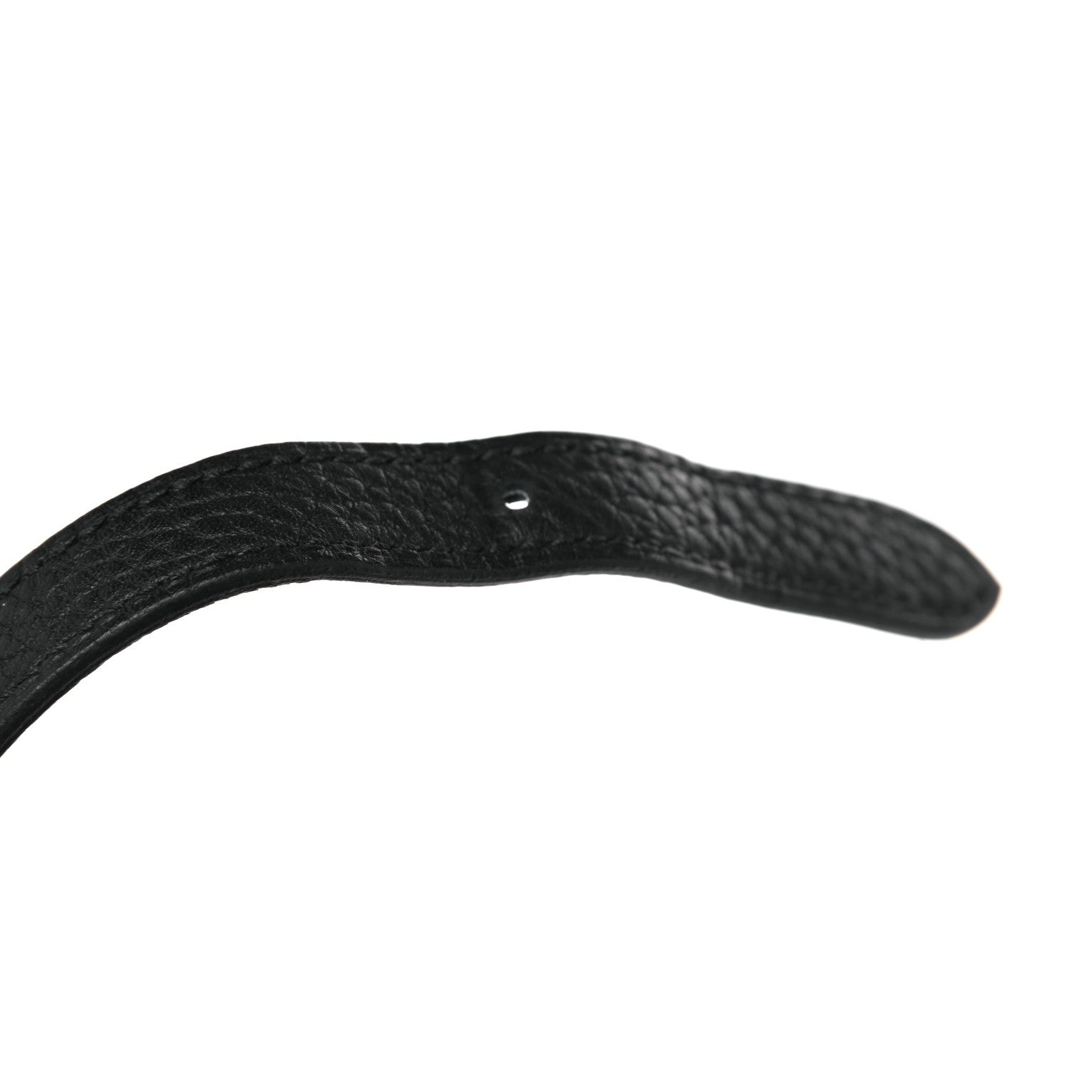 Hermes Taurillon Clemence Halzan 25 Black 10 of 11