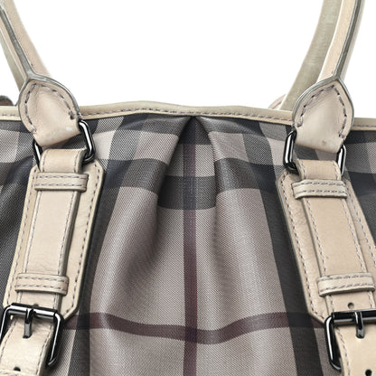 Burberry Smoked Check Small Northfield Tote Trench 9 of 9