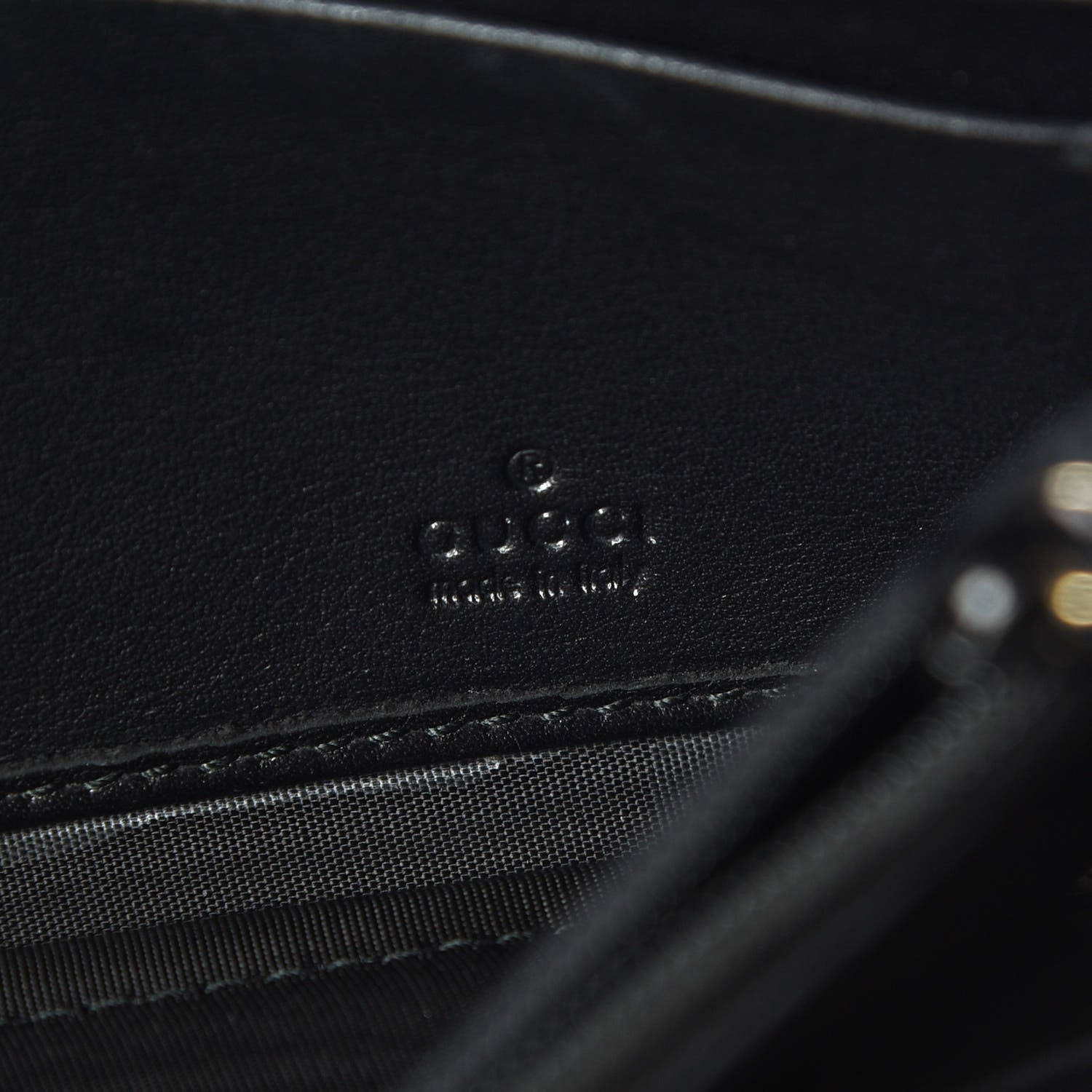Gucci Patent Microguccissima Nice Wallet Black 6 of 12