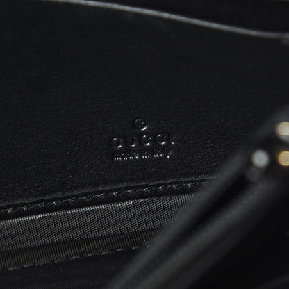 Gucci Patent Microguccissima Nice Wallet Black 6 of 12