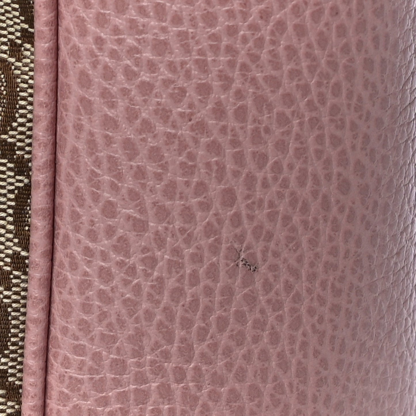 Monogram Small Bree Tote Beige Soft Pink
