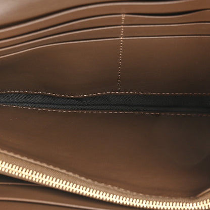 Fendi Vitello Soft F is Fendi Bi-Color FF 1974 Embossed Continental Envelope Wallet On Chain Maya Black 9 of 14