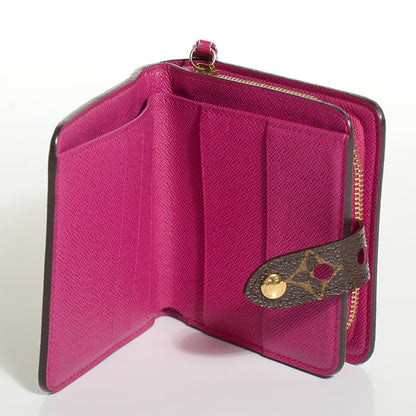 Louis Vuitton Monogram Perforated Compact Zipped Wallet Fuchsia 6 of 8