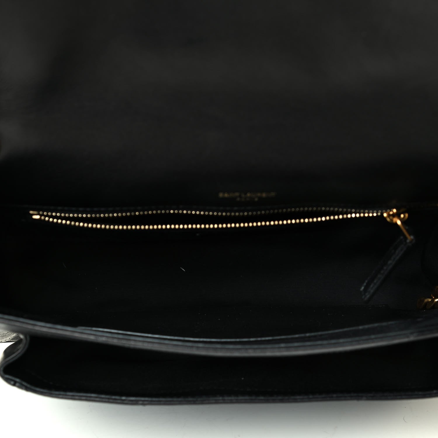 Saint Laurent Lambskin Matelasse Monogram Medium Niki Chain Satchel Black 4 of 7