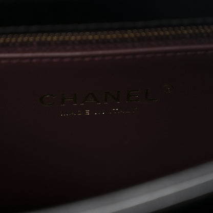 Chanel Lambskin Quilted Mini Trendy CC Dual Handle Flap Bag Black 6 of 11