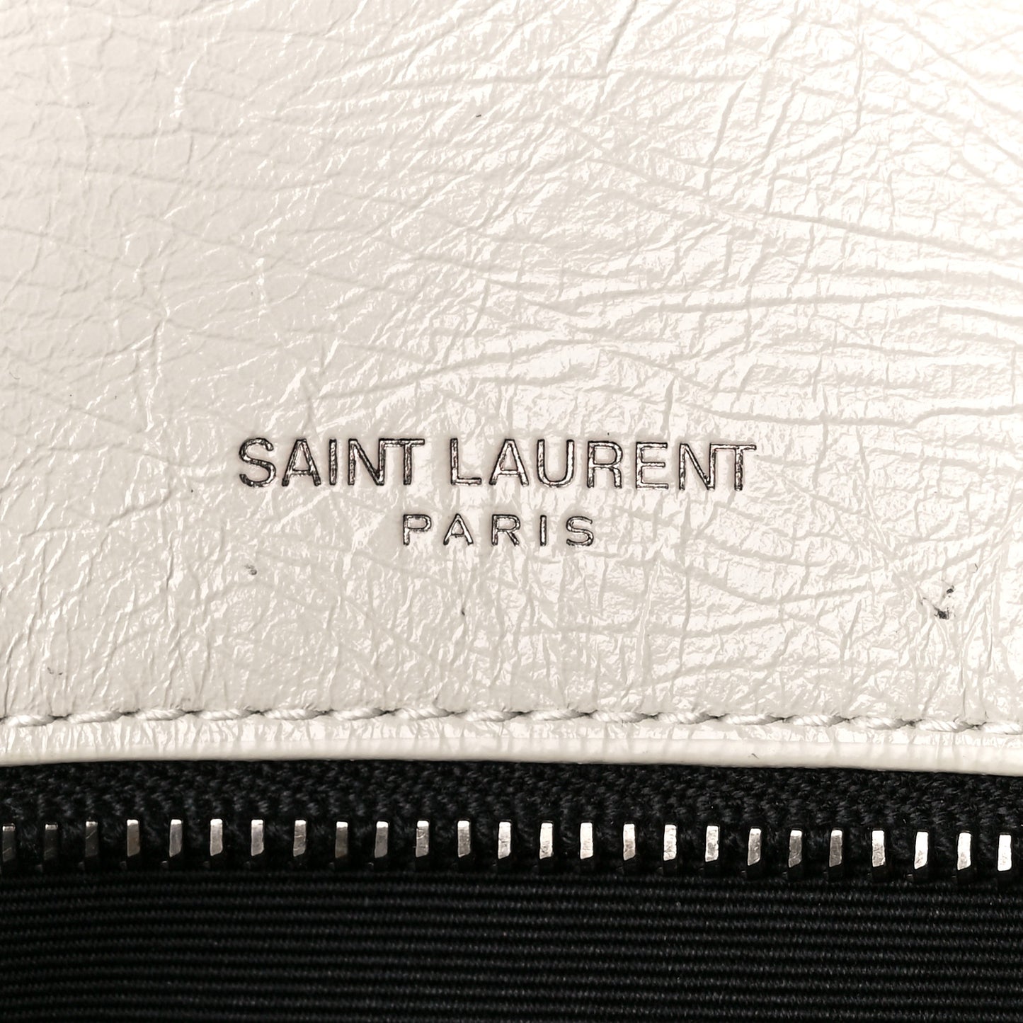 Crinkled Calfskin Matelasse Monogram Medium Niki Chain Satchel Crema Soft