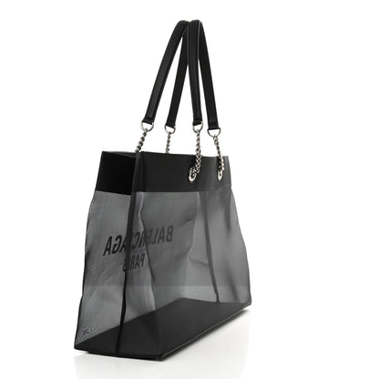 Balenciaga Mesh Large Duty Free Tote Black 4 of 10