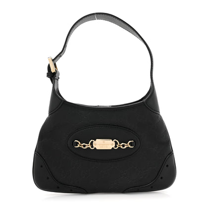 Gucci Guccissima Punch Hobo Black 1 of 12