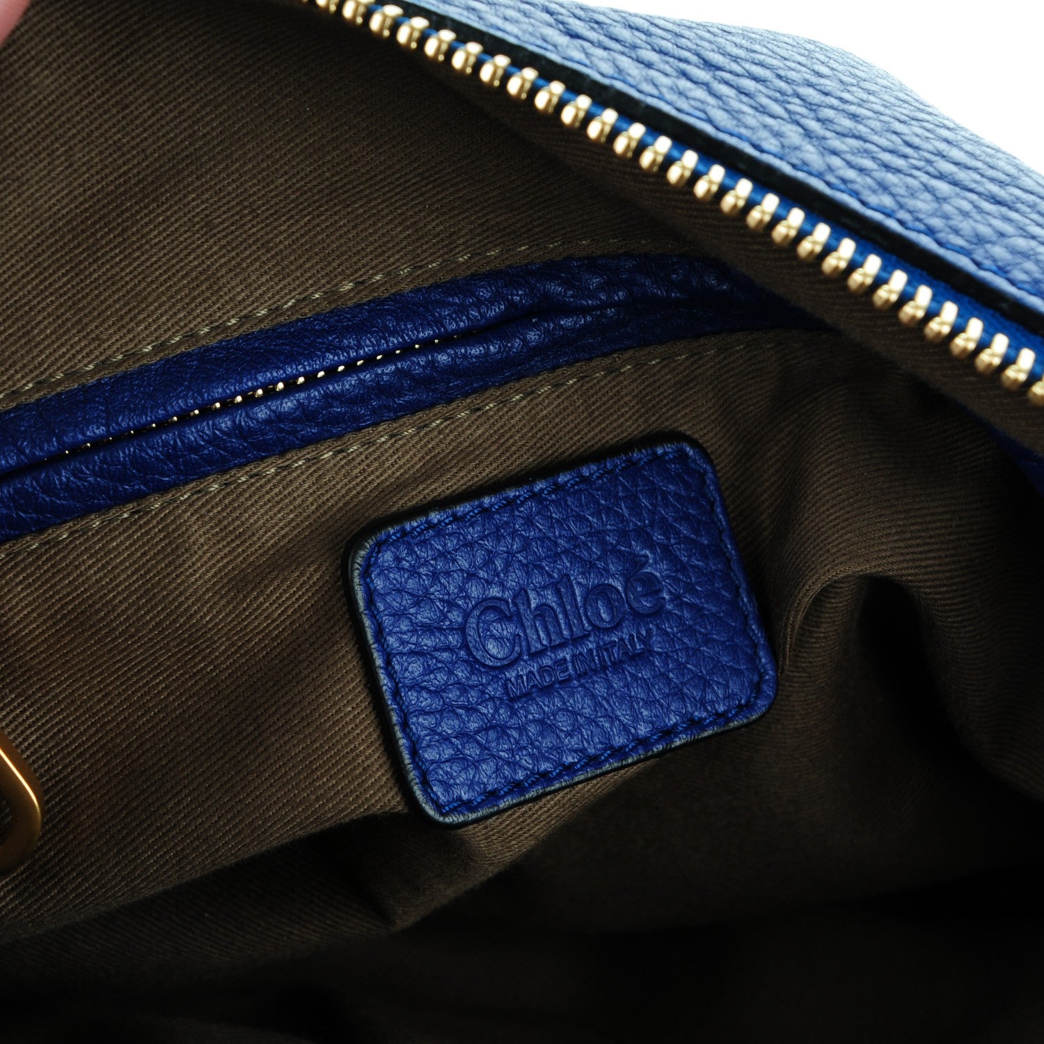 Chloe Calfskin Medium Marcie Satchel Sea Water 6 of 8
