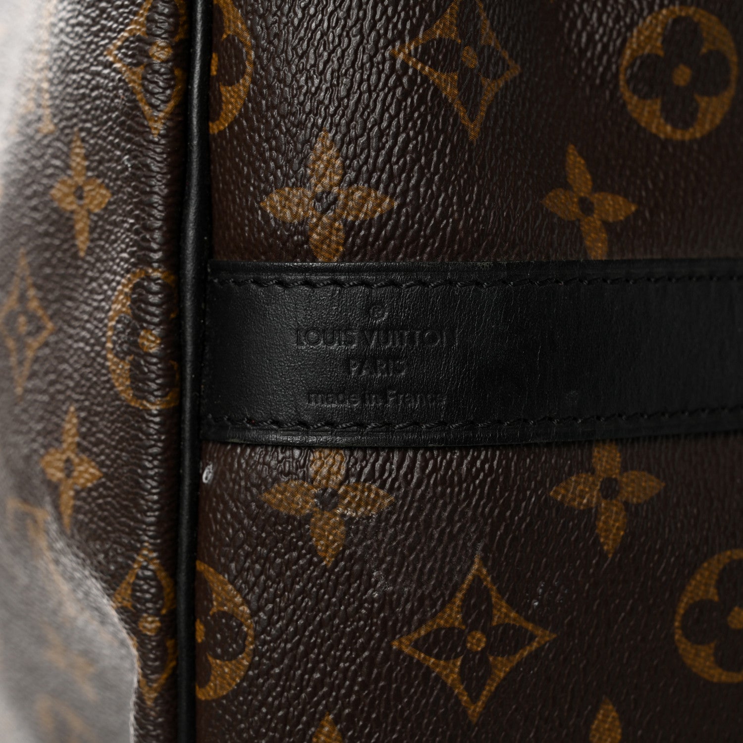 Louis Vuitton Monogram Macassar Keepall Bandouliere 55 7 of 10