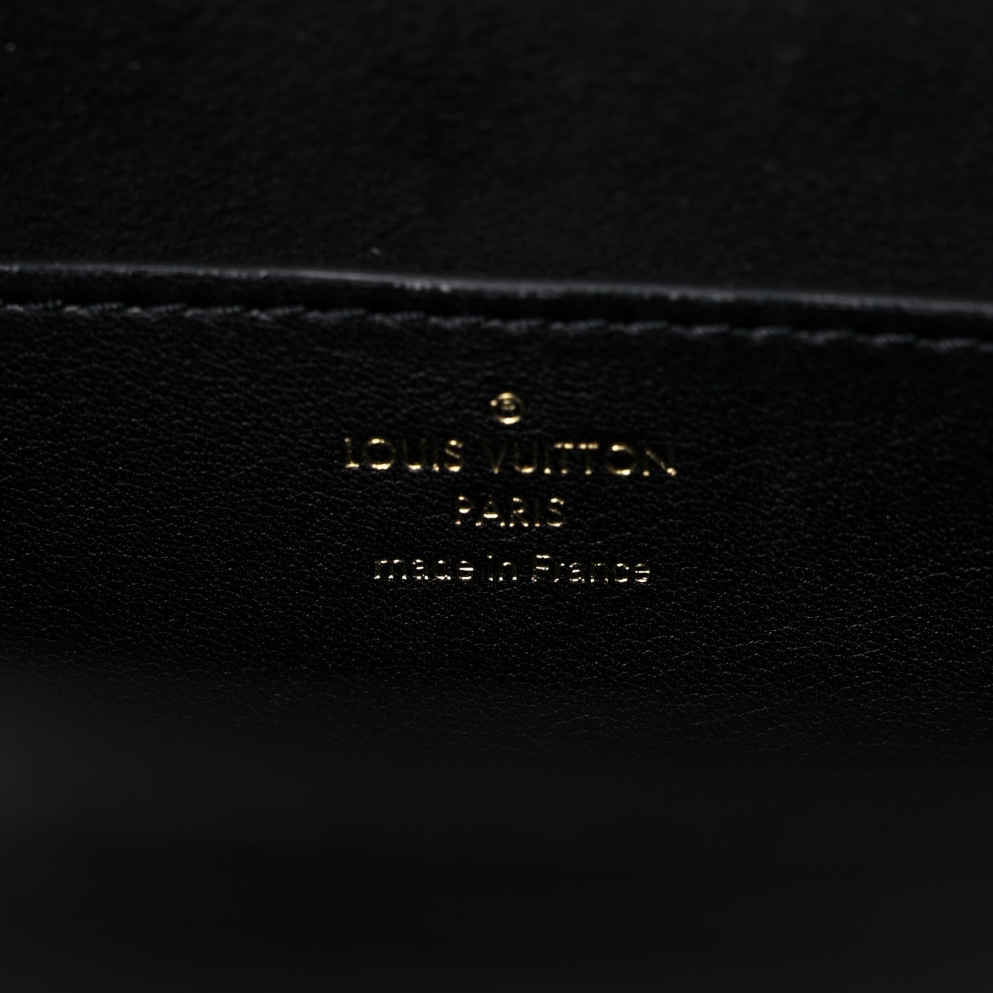 Calfskin Since 1854 Embroidered Twist MM Black