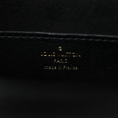 Louis Vuitton Calfskin Since 1854 Embroidered Twist MM Black 7 of 9