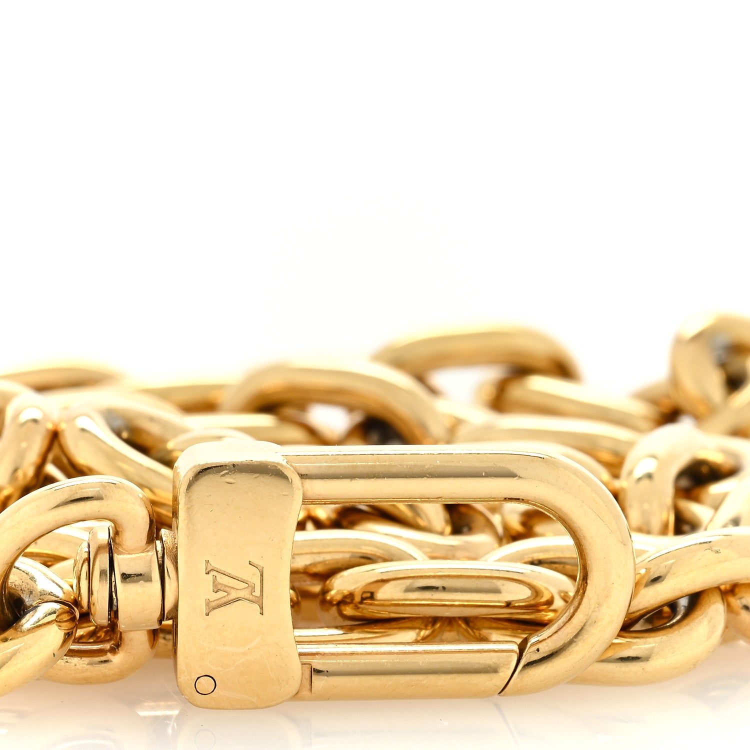 Louis Vuitton Short Chain Strap Gold 3 of 3