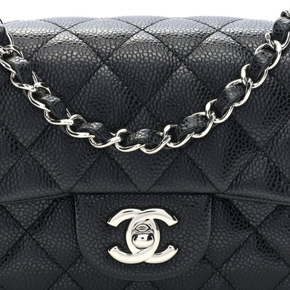 Chanel Caviar Quilted Mini Rectangular Flap Black 8 of 11